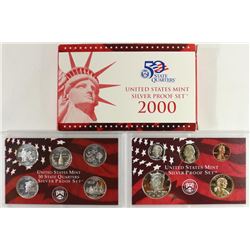 2000 US SILVER PROOF SET (WITH BOX)