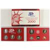 Image 2 : 2000 US SILVER PROOF SET (WITH BOX)