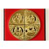Image 1 : 3" X 1/4" GOLD ELECTROPLATED ON BRONZE