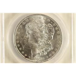 1883-O VAM-36A E REV. HOT 50 MORGAN SILVER DOLLAR