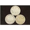 Image 2 : 1945-P/D/S WALKING LIBERTY HALF DOLLARS