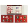 Image 2 : 2002 US SILVER PROOF SET (WITH BOX)