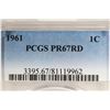 Image 3 : 1961 LINCOLN CENT PCGS PR67RD