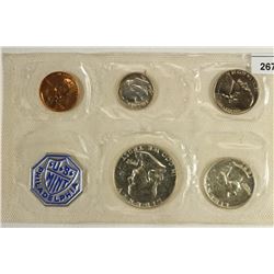 1957 US SILVER PROOF SET NO ENVELOPE