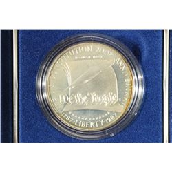 1987-S US CONSTITUTION PROOF SILVER DOLLAR