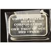 Image 2 : 1 TROY OZ .999+ FINE SILVER FINE SILVER INGOT