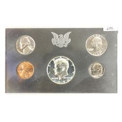 1970 US PROOF SET WITHOUT BOX, 40% SILVER JFK HALF