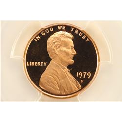 1979-S TYPE 2 LINCOLN CENT PCGS PR68RD DCAM