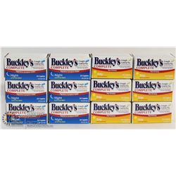 BAG OF BUCKLEY'S NIGHTTIME AND DAYTIME TABLETS