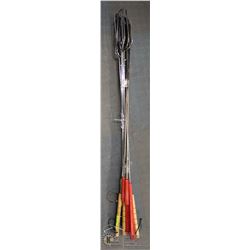 SET OF ASSORTED END CAMP FIRE STICKS