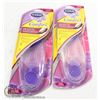 Image 1 : LOT OF 2 DR. SCHOLL'S FOR HER COMFORT INSOLES