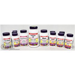 BAG OF ASSORTED WEBBER NATURALS VITAMINS