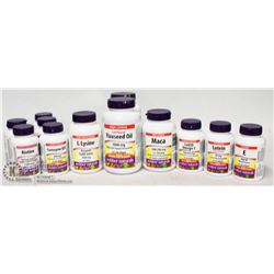 BAG OF ASSORTED WEBBER NATURALS VITAMINS