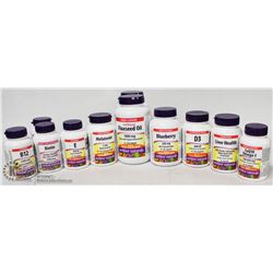 BAG OF ASSORTED WEBBER NATURALS VITAMINS