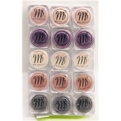 15 MICABELLA NATURAL MINERAL EYE SHADOW ASSORTED