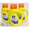 Image 1 : LOT OF 4 TIDE SIMPLY OXI LAUNDRY DETERGENT