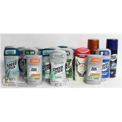 BAG OF ASSORTED DEODORANT