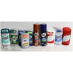 BAG OF ASSORTED DEODORANT