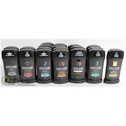 BAG OF ASSORTED AXE DEODORANT.