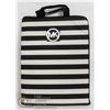 Image 1 : REPLICA MICHAEL KORS BLACK & WHITE STRIPED TOTE