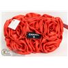 Image 1 : REPLICA CHANEL RED FLORAL DESIGN PURSE