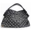 Image 1 : REPLICA CHANEL BLACK & JEWELLED PURSE WITH BLACK