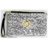 Image 1 : REPLICA MICHAEL KORS SILVER SEQUINED MAKE UP BAG.