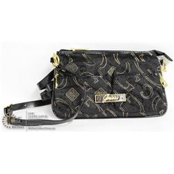 REPLICA BLACK & GOLD GUESS HANDBAG