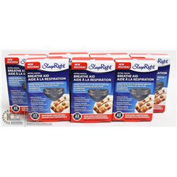 LOT OF 7 SLEEP RIGHT INTRA NASAL BREATHE AIDS.