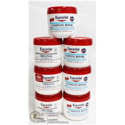 LOT OF 7 EUCERIN CREAM