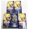 Image 1 : BAG OF 5 GILLETTE FUSION PROSHIELD 5 RAZORS