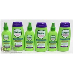 BAG OF SHIELD HEAD LICE REPELLING PRODUCTS