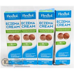 LOT OF 4 FLEXITOL ECZEMA CREAM