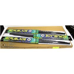 LOT OF 8 SCRUBLADE 26" WIPER BLADES
