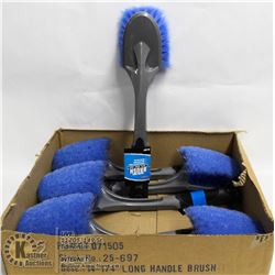 BOX OF DELUXE BODY BRUSHES