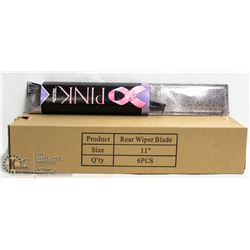 BOX OF 6 AUTOTEX 11" PINK WIPER BLADES