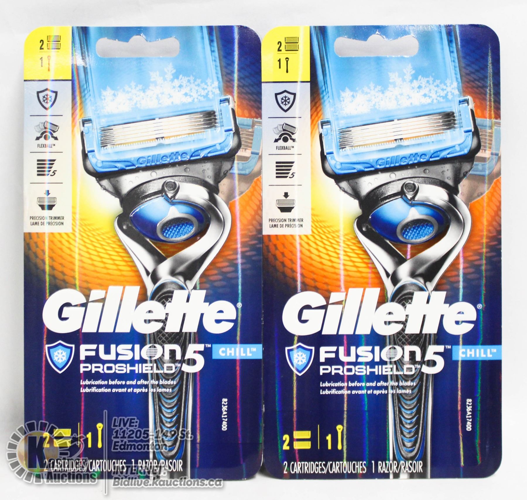 Gillette Iconic Cartridge Razor GILLETTE RAZOR AND CARTRIDGE PACKS