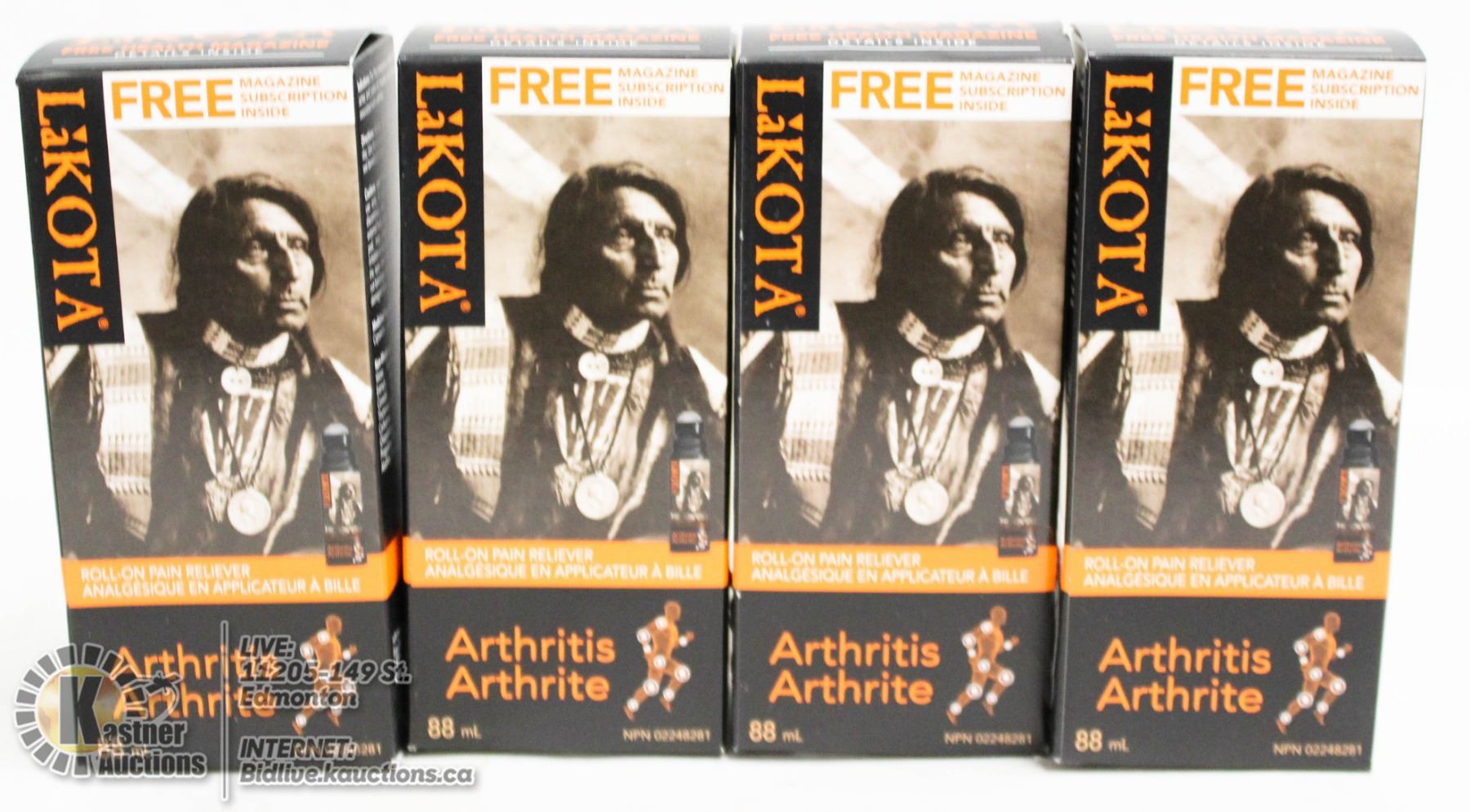 BAG OF LAKOTA ROLLON ARTHRITIS PAIN RELIEVER