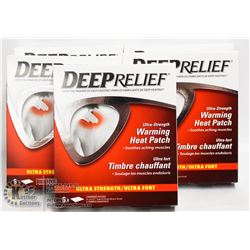 DEEP RELIEF WARMING HEAT PATCHES
