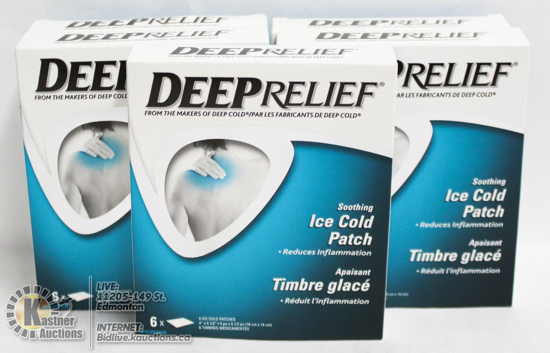 DEEP RELIEF ICE COLD PATCHES