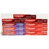 Image 1 : BAG OF COLGATE OPTIC WHITE & MAX FRESH TOOTHPASTE