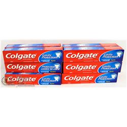 BAG OF COLGATE TOOTHPASTE