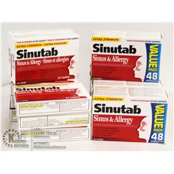 BAG OF MIXED SINUTAB SINUS AND ALLERGY
