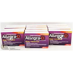 BAG OF ALLEGRA-D NON-DROWSY ALLERGIES AND
