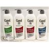 LOT OF 4 MIXED CUREL LOTION