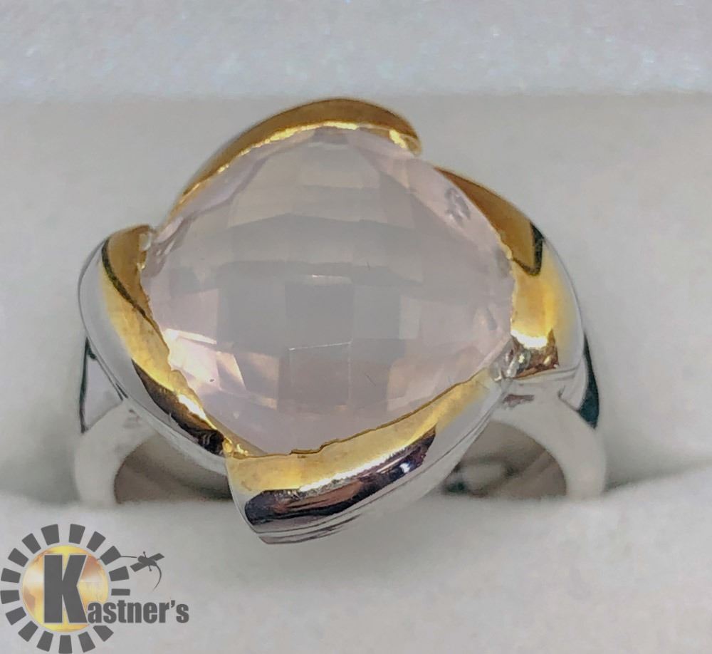 ROSE QUARTZ MEN'S RING