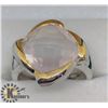Image 1 : ROSE QUARTZ MEN'S RING
