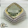 Image 1 : GREEN AMETHYST MEN'S RING