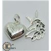 Image 1 : SET OF 2 SILVER PENDANTS