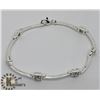 Image 1 : SILVER CUBIC ZIRCONIA  BRACELET